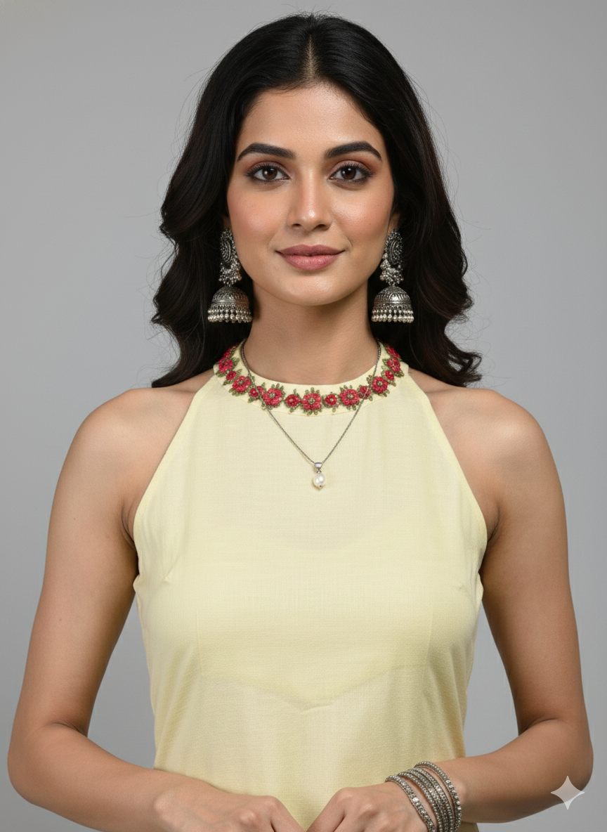 Mirror Magic Set – Stylish Ethnic Fusion Wear