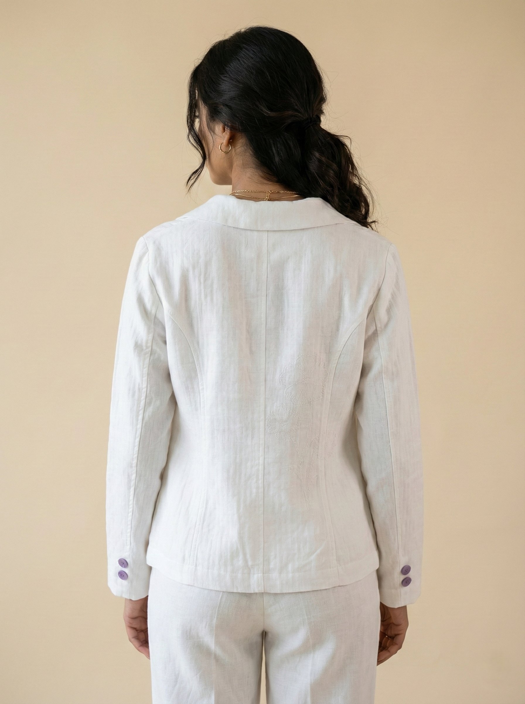 Glittery White Jacket