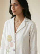 Glittery White Jacket