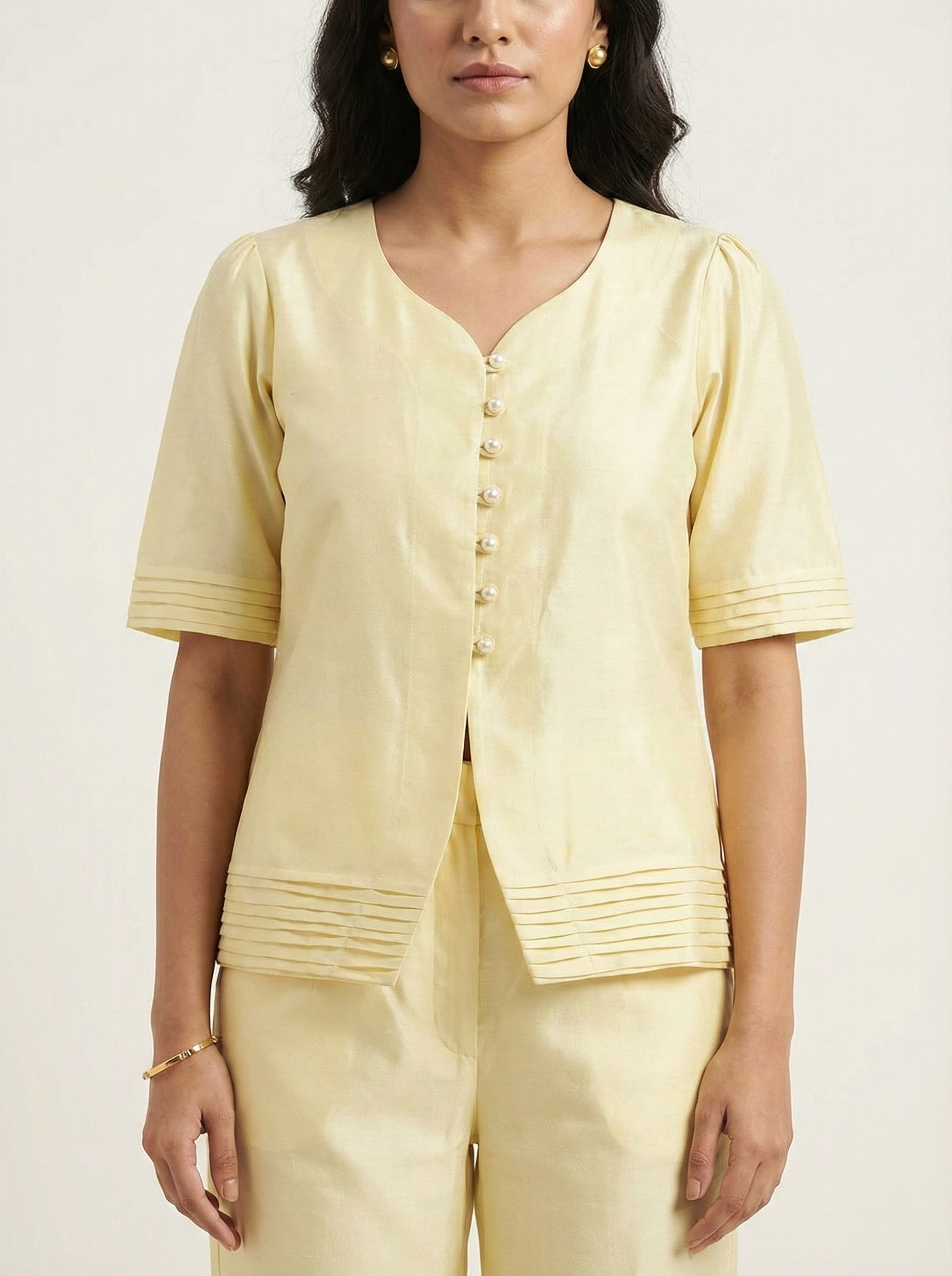 Pleated Cord Set